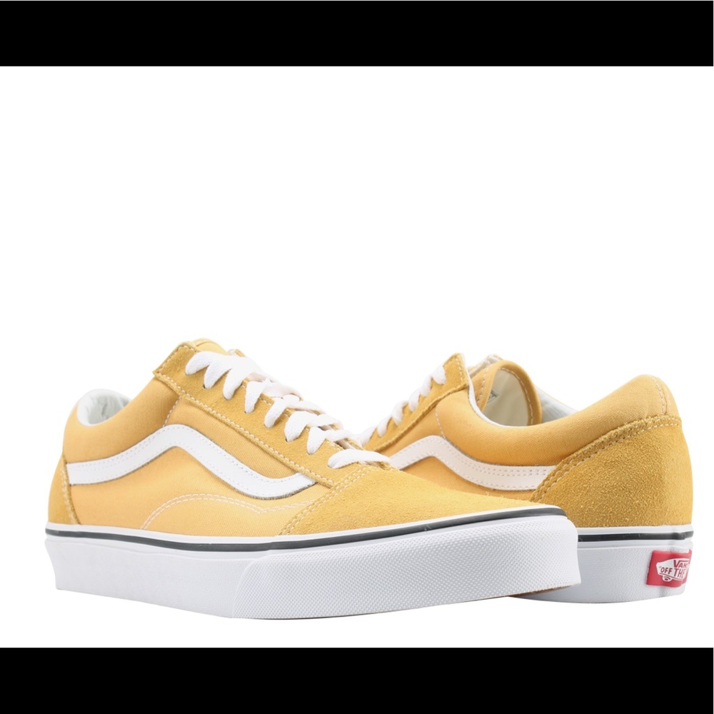 Yellow Vans, great condition